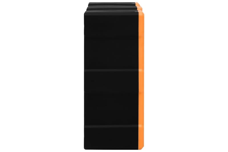Sortimentskåp med 8 stora lådor 52x16x37 cm - Orange - Sortimentlåda - Garageinredning & garageförvaring
