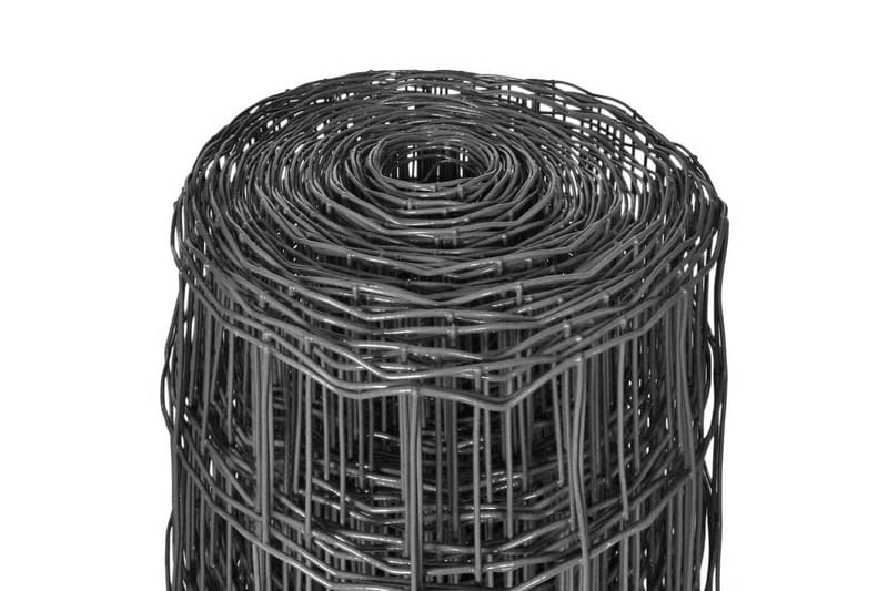 Eurofence stål 10x0,8 m grå - Grå - Hus & renovering - Insynsskydd & inhägnad - Stängsel - Trädgårdsstängsel & panelstängsel