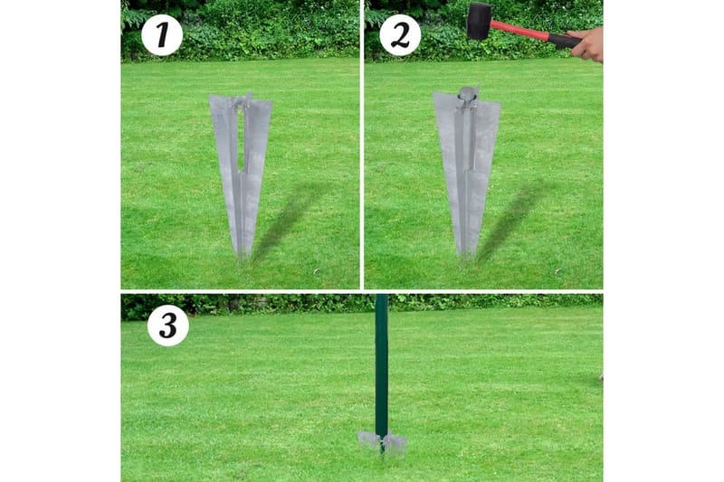 Eurofence stål 25x1,5 m grön - Grön - Trädgårdsstängsel & panelstängsel