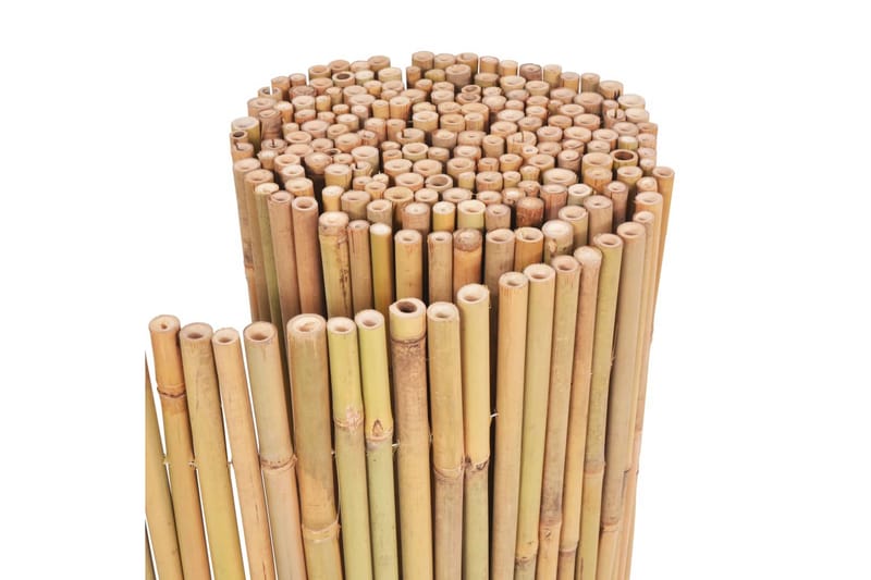 Staket bambu 300x100 cm - Brun - Trästaket