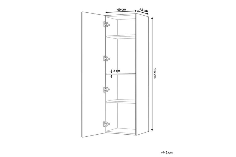 Mataro Badrumsskåp 35|40 cm - Trä/Natur - Hus & renovering - Kök & bad - Badrum - Badrumsmöbler & badrumsinredning - Badrumsskåp