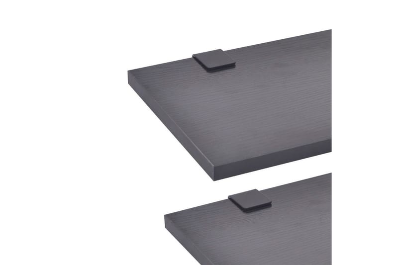Badrumsmöbler med handfat och kran svart 9 delar - Svart - Kompletta möbelpaket badrum