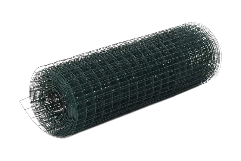 Hönsnät stål med PVC-beläggning 10x0,5 m grön - Gr�ön - Tvättställsblandare