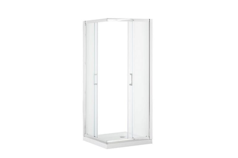 Itelan Duschkabin 80x80x185 cm - Härdat Glas - Duschväggar