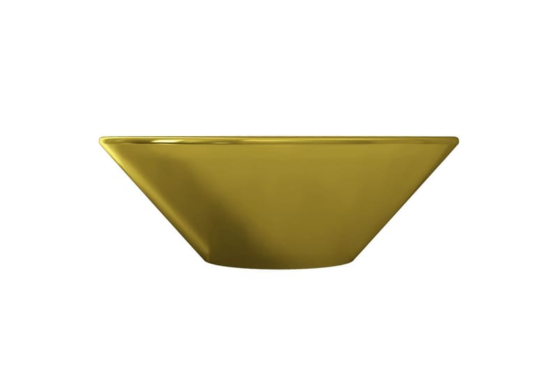 Handfat 42x14 cm keramik guld - Guld - Hus & renovering - Kök & bad - Badrum - Tvättställ & handfat - Enkelhandfat