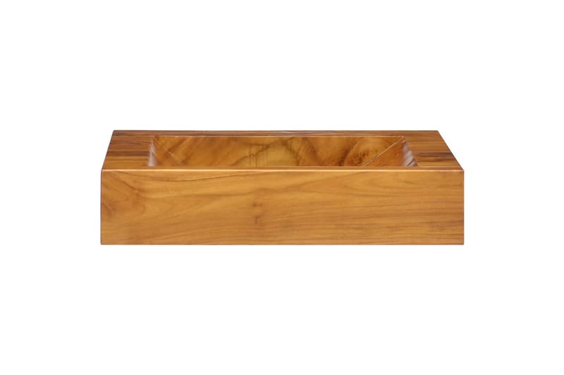 Handfat massiv teak 50x35x10 cm - Brun - Enkelhandfat