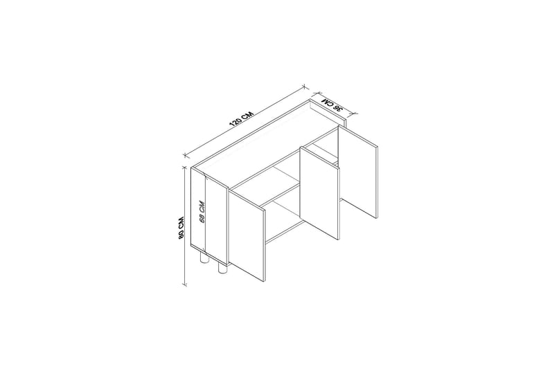 Ala Underskåp - Ek/Vit - Hus & renovering - Kök & bad - Kök & tvättstuga - Köksinredning - Köksskåp