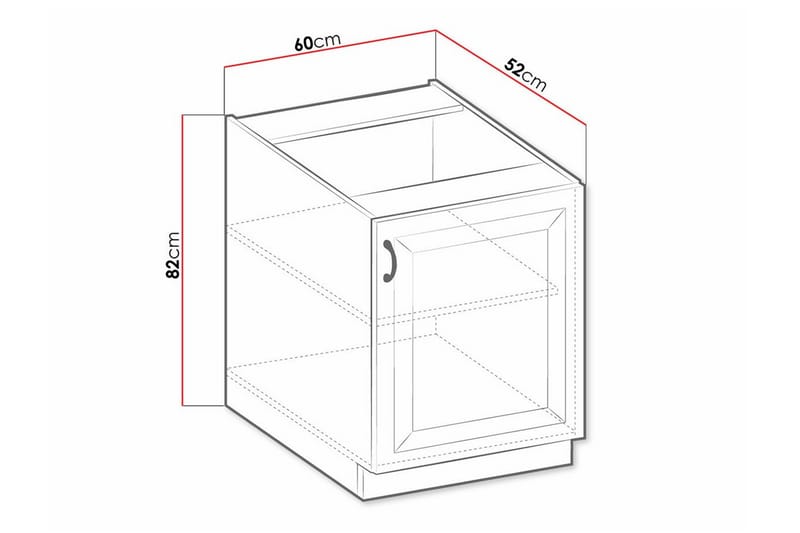 Templemore Köksskåp 60 cm - Hus & renovering - Kök & bad - Kök & tvättstuga - Köksinredning - Köksskåp