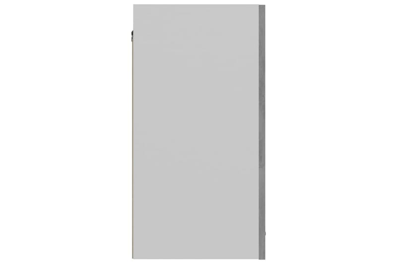 Väggskåp betonggrå 60x31x60 cm spånskiva - Grå - Köksskåp