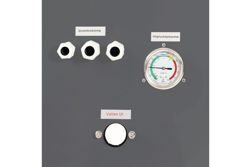 Luft-vatten värmepump 16kW Svart - Lyfco - Hus & renovering - Klimatkontroll - Uppvärmning - Värmepumpar - Luft vatten värmepump