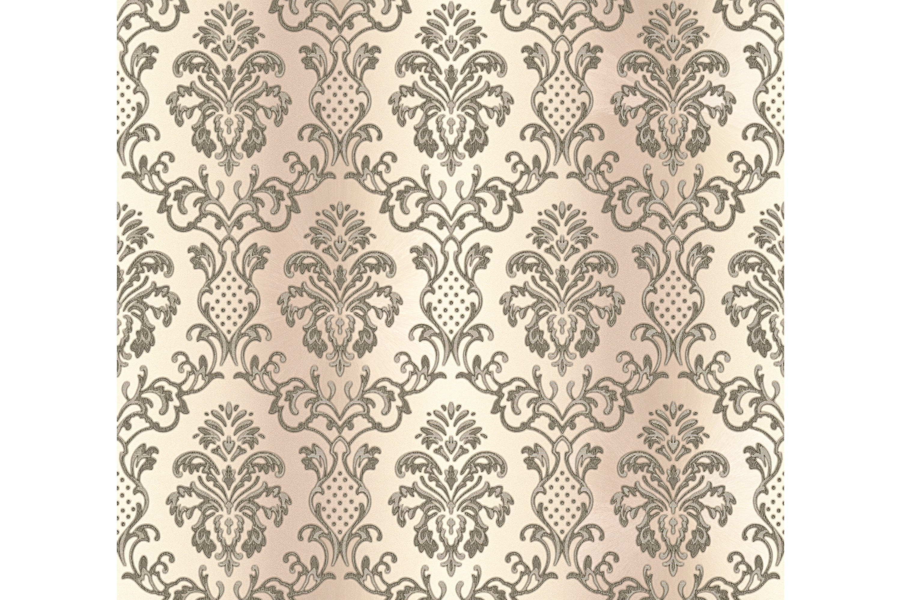 REA/Black Friday Barock Tapet Hermitage Ovävd Cream Svart - AS Creation Kökstapet Beige,Svart Tyg