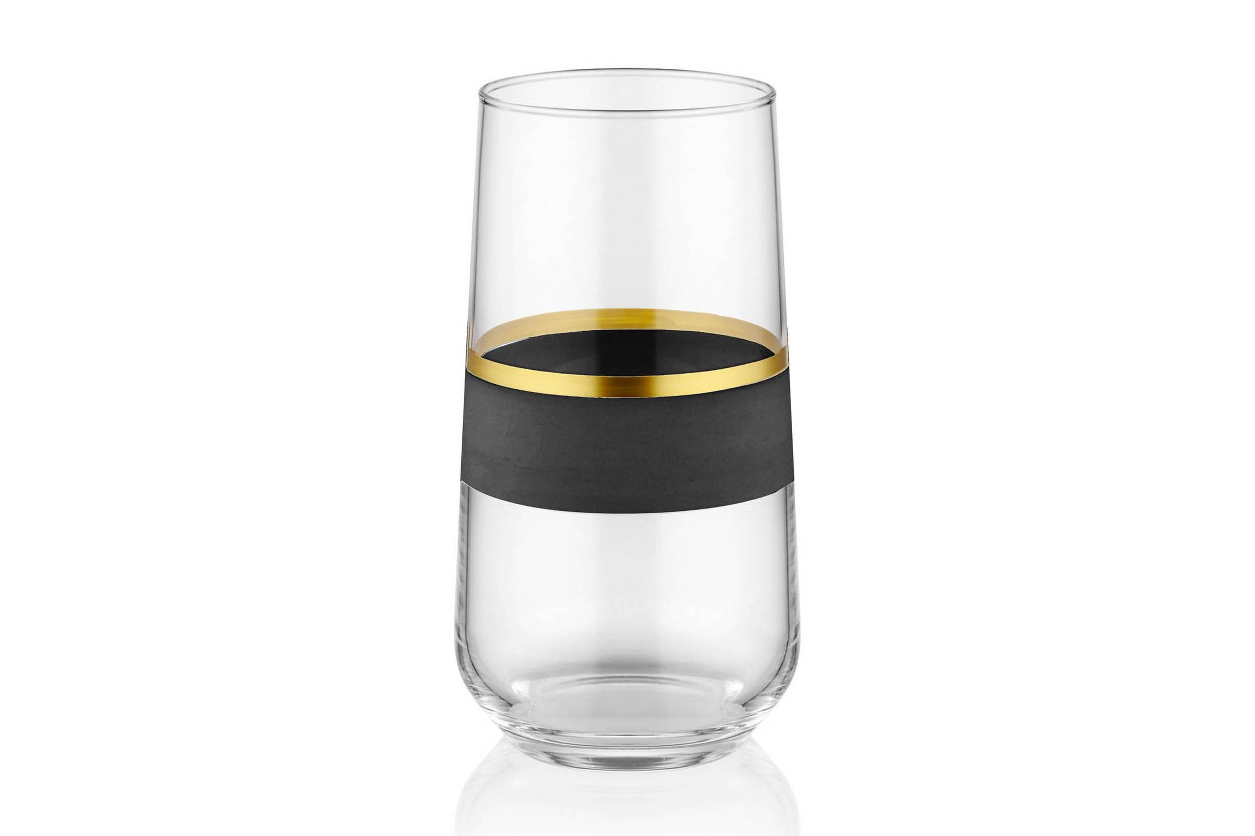 REA/Black Friday Drinkglas - Svart/Guld Dricksglas