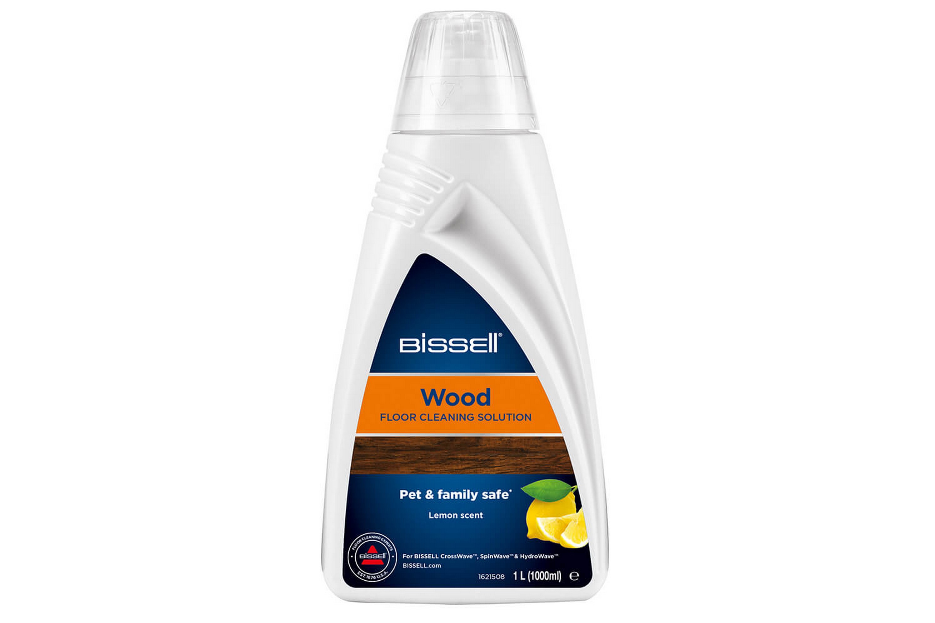 BISSELL Wood Floor Formula CrossWave / SpinWave 1 ltr - Dammsugartillbehör Vit