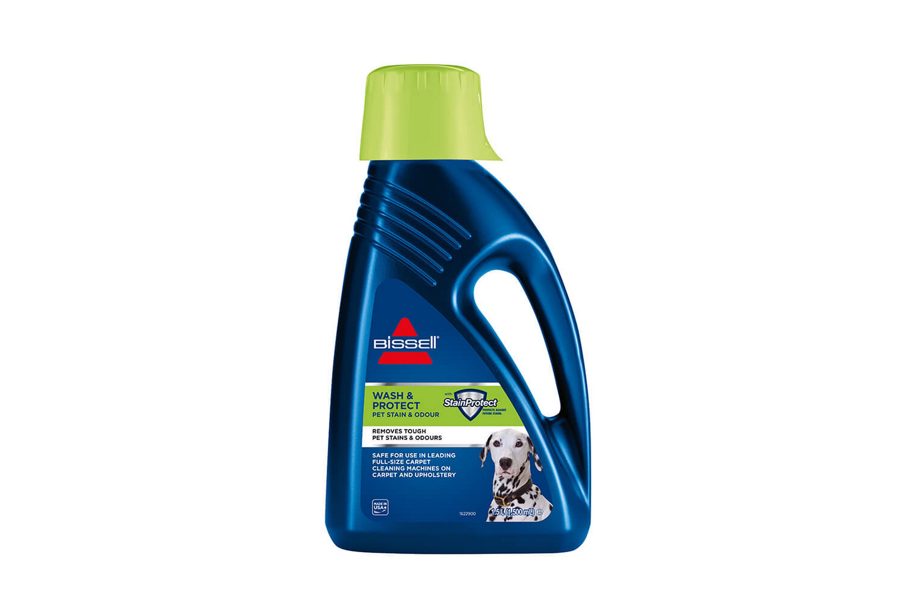 BISSELL Wash & Protect Pet 1.5 ltr - Mattvätt textilvårdsmaskin Blå,Grön