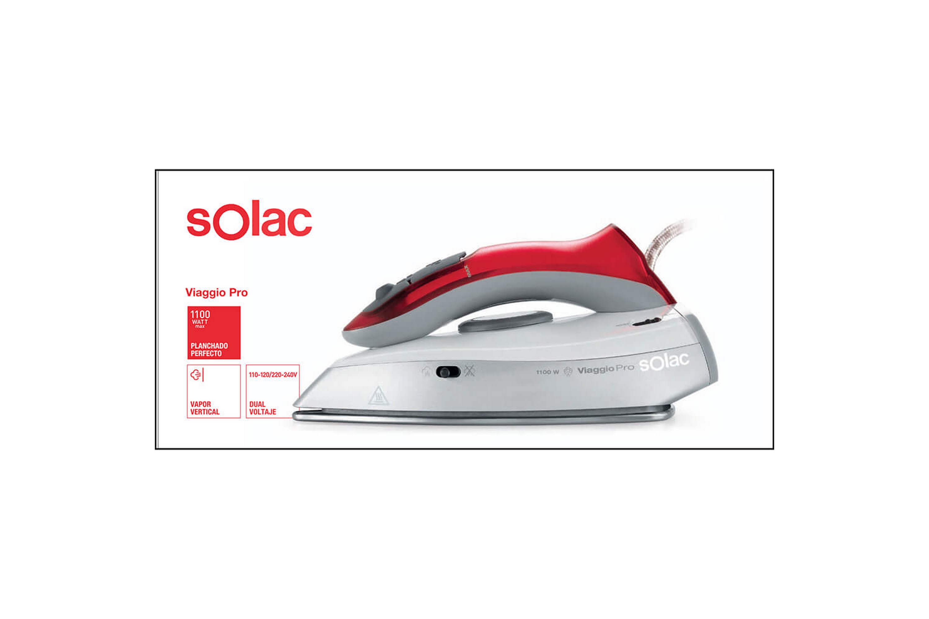 Plancha de vapor Viaggio Pro – sOlac