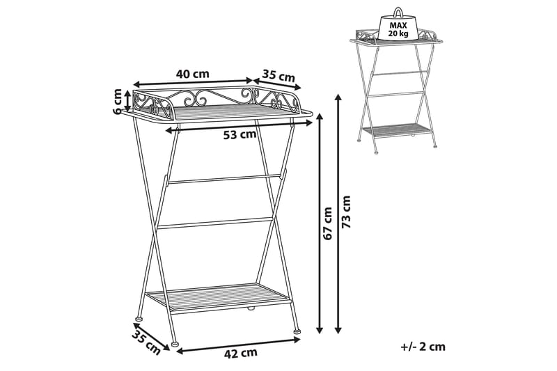 Ancud Soffbord 53 cm - Svart - Möbler - Bord & matgrupper - Soffbord