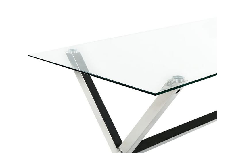 Arborg Matbord 70x130 cm - transparent/Silver - Matbord & köksbord