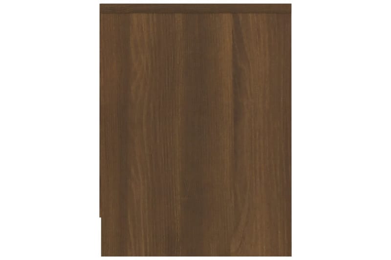 beBasic Sängbord 2 st brun ek 40x30x40 cm konstruerat trä - Brown - Möbler - Bord & matgrupper - Avlastningsbord - Sängbord & nattduksbord