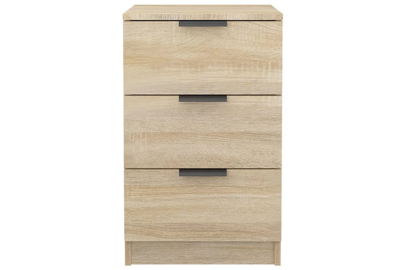 beBasic Sängbord sonoma-ek 40x36x65 cm - Brown - Sängbord & nattduksbord