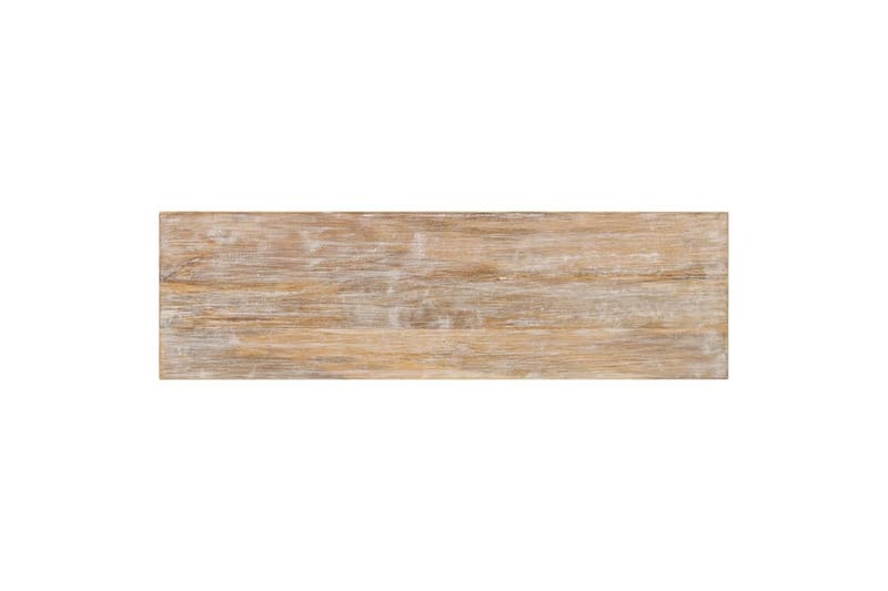 Avlastningsbord 100x30x75 cm massivt mangoträ - Brun - Hallbord - Konsolbord & sidobord