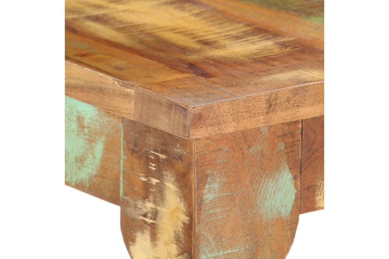 Avlastningsbord 110x40x76 cm massivt återvunnet trä - Brun - Hallbord - Konsolbord & sidobord