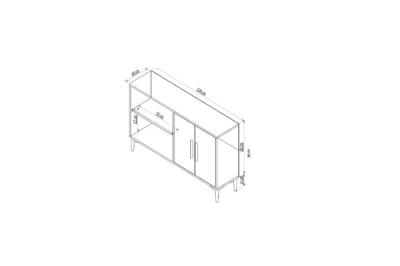 Carbin Konsollbord 120 cm - Ek - Möbler - Bord & matgrupper - Avlastningsbord - Konsolbord & sidobord