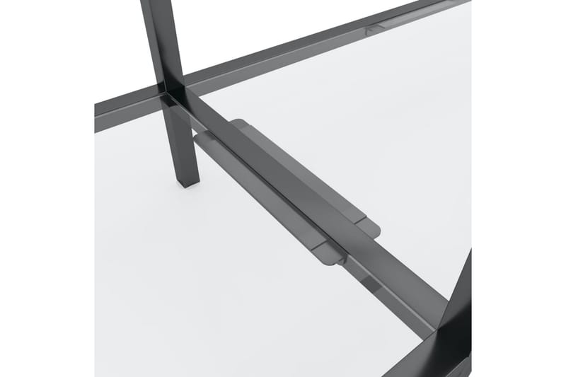 Konsolbord transparent 180x35x75,5 cm härdat glas - Transparent - Hallbord - Konsolbord & sidobord