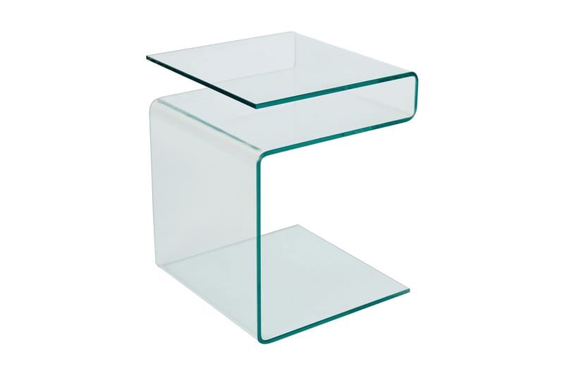 Nicoadala Soffbord 42 cm - Glas - Lampbord - Brickbord & småbord