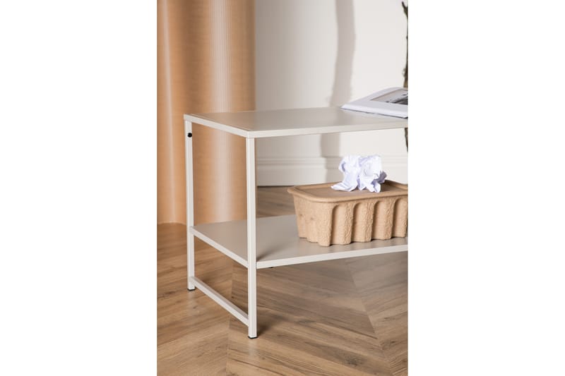 Staal Sidobord 101,6 cm - Beige - Möbler - Bord & matgrupper - Avlastningsbord - Lampbord