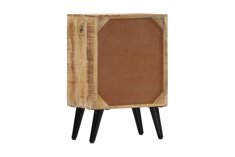 Sängbord 40x30x60 cm massivt mangoträ - Brun - Sängbord & nattduksbord