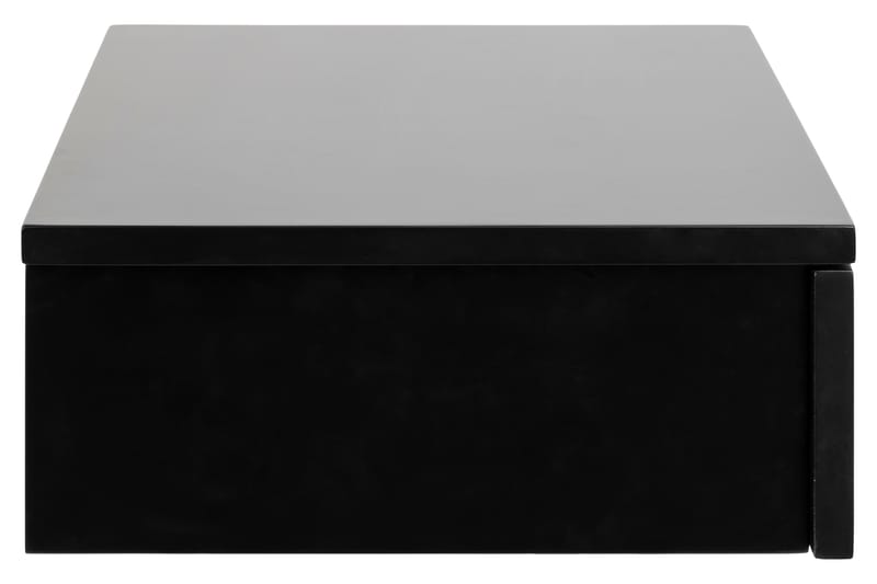 Salmani Sängbord 32 cm - Svart - Sängbord & nattduksbord