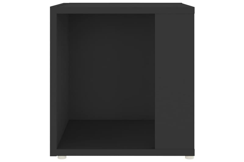 Sidobord svart 33x33x34,5 cm spånskiva - Svart - Lampbord - Brickbord & småbord