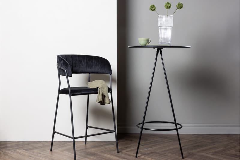 Bistro Barbord 60 cm Svart - Venture Home - Barbord & ståbord