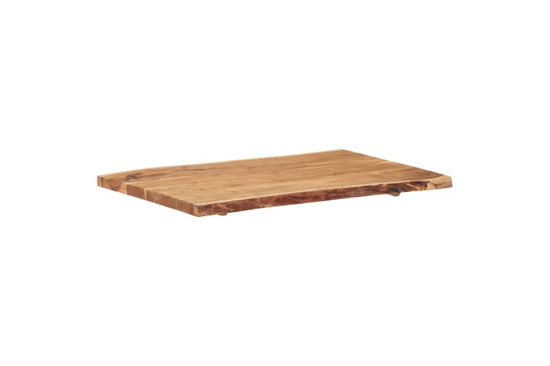 Bordsskiva massivt akaciaträ 100x(50-60)x3,8 cm - Brun - Möbler - Bord & matgrupper - Bordstillbehör - Bordsskiva