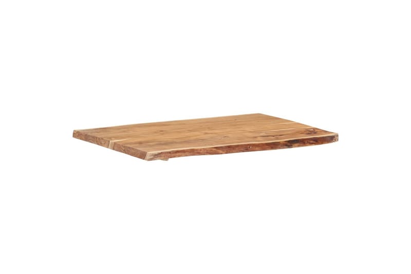 Bordsskiva massivt akaciaträ 100x(50-60)x3,8 cm - Brun - Möbler - Bord & matgrupper - Bordstillbehör - Bordsskiva