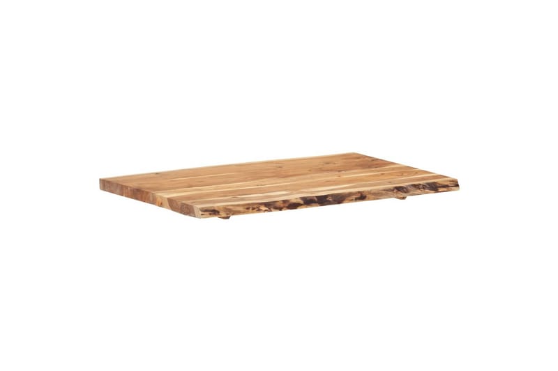 Bordsskiva massivt akaciaträ 100x(50-60)x3,8 cm - Brun - Möbler - Bord & matgrupper - Bordstillbehör - Bordsskiva