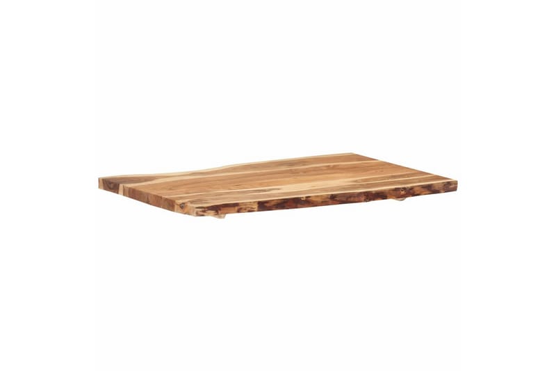 Bordsskiva massivt akaciaträ 100x(50-60)x3,8 cm - Brun - Möbler - Bord & matgrupper - Bordstillbehör - Bordsskiva