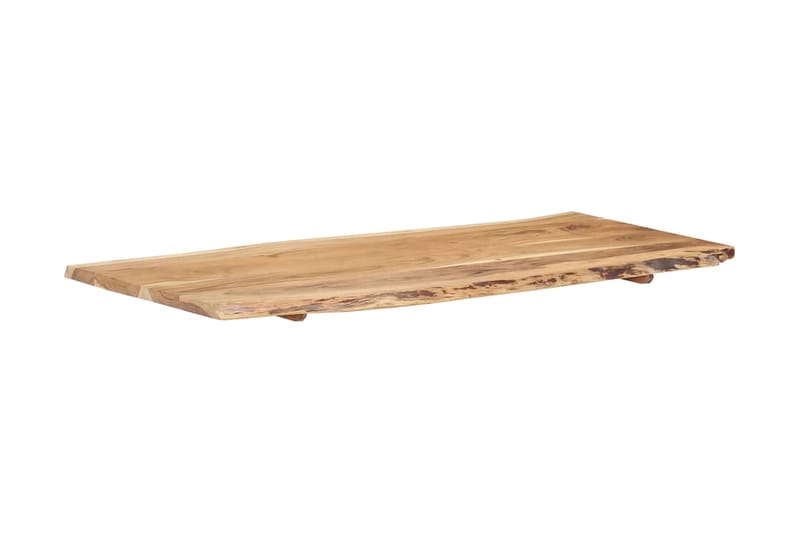 Bordsskiva massivt akaciaträ 118x(50-60)x2,5 cm - Brun - Möbler - Bord & matgrupper - Bordstillbehör - Bordsskiva