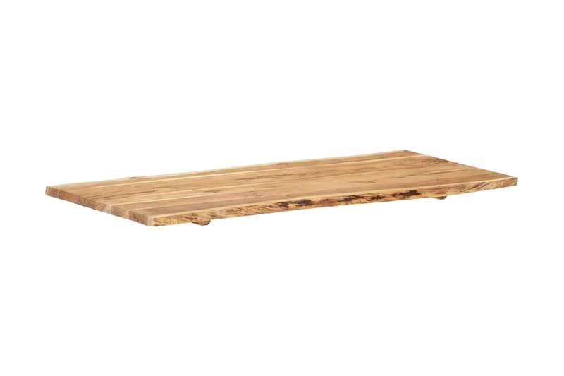 Bordsskiva massivt akaciaträ 118x(50-60)x2,5 cm - Brun - Möbler - Bord & matgrupper - Bordstillbehör - Bordsskiva