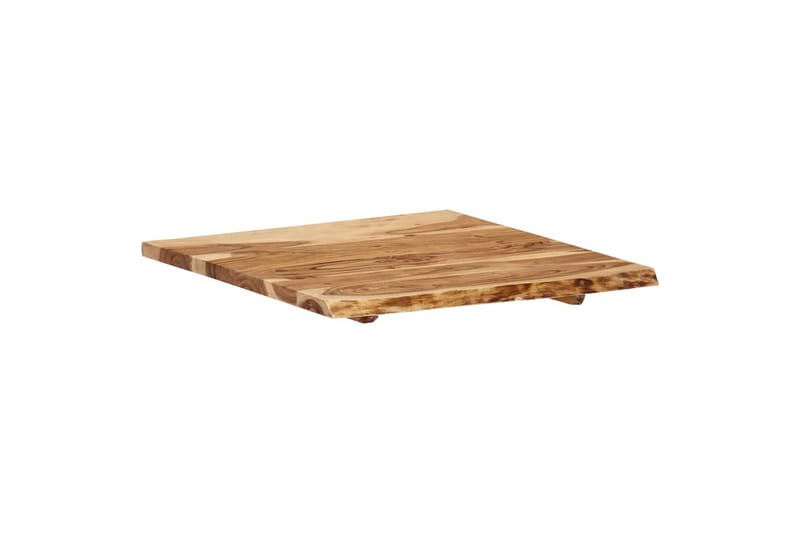 Bordsskiva massivt akaciaträ 58x(50-60)x2,5 cm - Brun - Möbler - Bord & matgrupper - Bordstillbehör - Bordsskiva