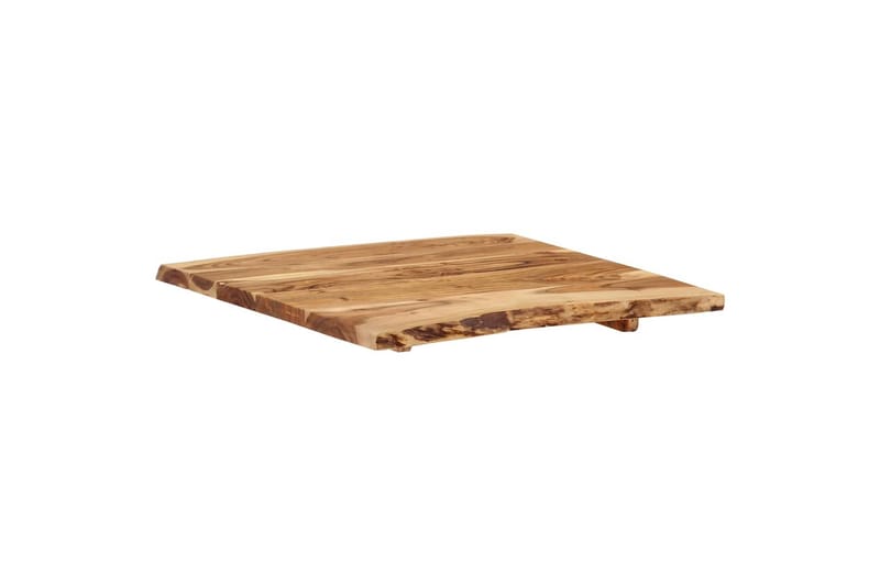 Bordsskiva massivt akaciaträ 58x(50-60)x2,5 cm - Brun - Möbler - Bord & matgrupper - Bordstillbehör - Bordsskiva