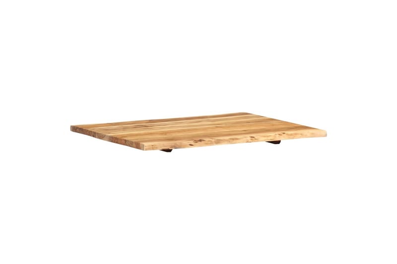 Bordsskiva massivt akaciaträ 80x(50-60)x2,5 cm - Brun - Möbler - Bord & matgrupper - Bordstillbehör - Bordsskiva