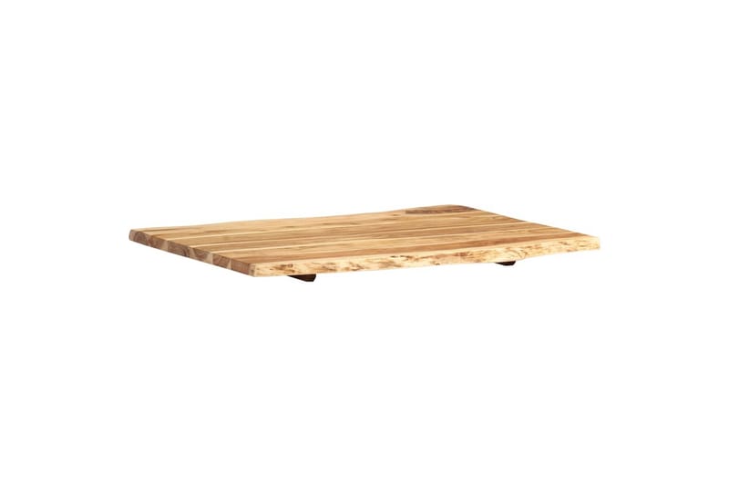 Bordsskiva massivt akaciaträ 80x(50-60)x2,5 cm - Brun - Möbler - Bord & matgrupper - Bordstillbehör - Bordsskiva