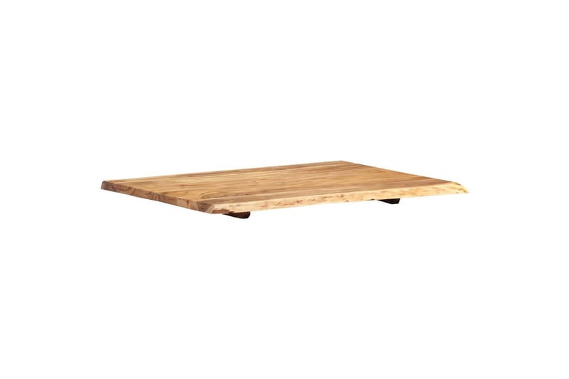 Bordsskiva massivt akaciaträ 80x(50-60)x2,5 cm - Brun - Möbler - Bord & matgrupper - Bordstillbehör - Bordsskiva