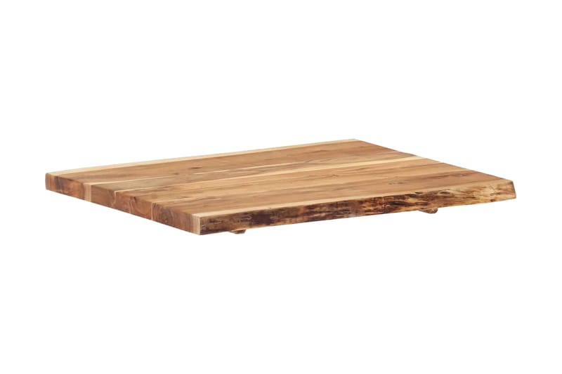 Bordsskiva massivt akaciaträ 80x(50-60)x3,8 cm - Brun - Möbler - Bord & matgrupper - Bordstillbehör - Bordsskiva