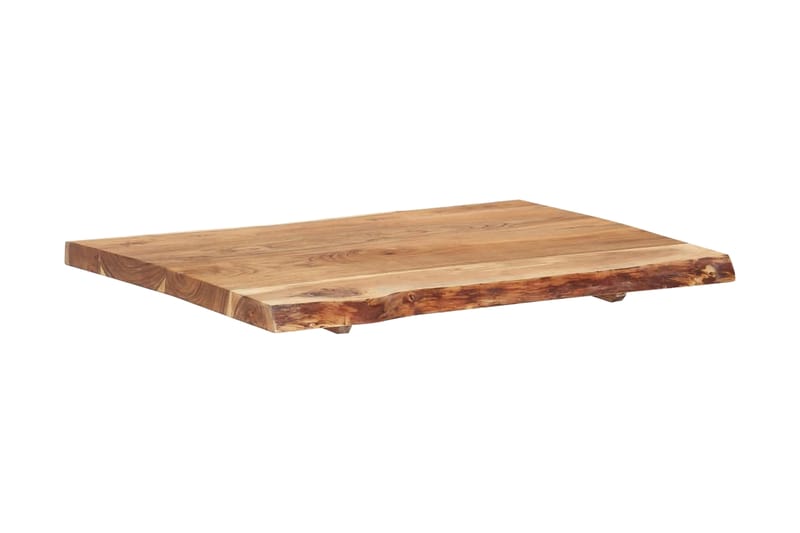 Bordsskiva massivt akaciaträ 80x(50-60)x3,8 cm - Brun - Möbler - Bord & matgrupper - Bordstillbehör - Bordsskiva