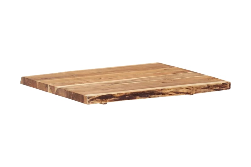 Bordsskiva massivt akaciaträ 80x(50-60)x3,8 cm - Brun - Möbler - Bord & matgrupper - Bordstillbehör - Bordsskiva