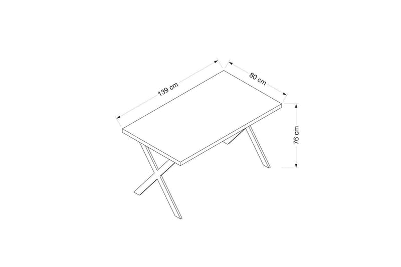 Brayn Matbord 139 cm Rektangulär - Ek - Möbler - Bord & matgrupper - Matbord & köksbord