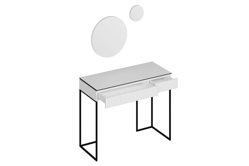 Fruitland Sminkbord 105 cm - Vit - Möbler - Bord & matgrupper - Sminkbord & toalettbord