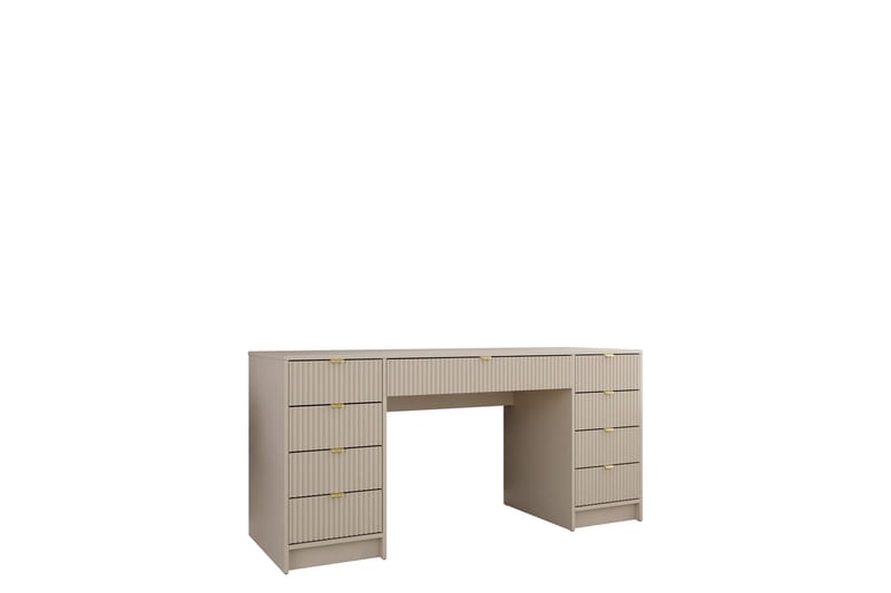 Gudelia Sminkbord 154 cm - Beige - Möbler - Bord & matgrupper - Sminkbord & toalettbord